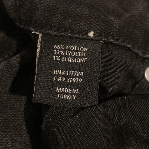 RAILS Sunset high-rise black flared jeans, size 26 - Picture 8 of 8